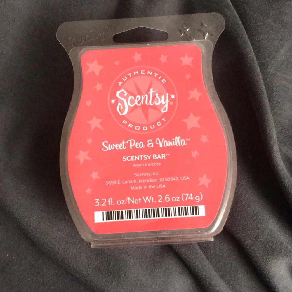 Sweet Pea and Vanilla Scentsy Bar